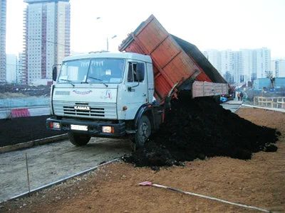 Лот: 7523787. Фото: 1. Чернозем с доставкой. Песок, гравий, инертные материалы