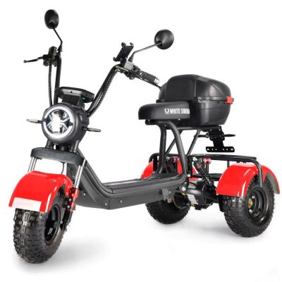 Лот: 24066139. Фото: 1. Электросамокат WHITE SIBERIA TRIKE... Электросамокаты, гироскутеры, сигвеи