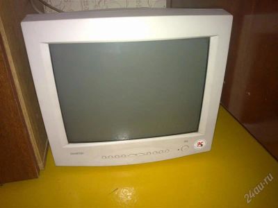 Лот: 1232144. Фото: 1. монитор старый. ЭЛТ-мониторы