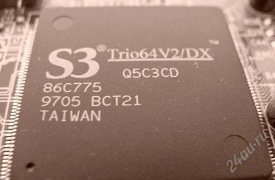 Лот: 2244453. Фото: 1. Видеокарта PCI S3 Trio64 V2/DX. Видеокарты