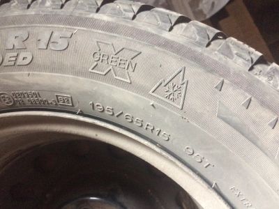 Лот: 12149473. Фото: 1. michelin x-ice 4 шт. Шины на дисках