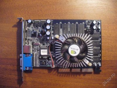 Лот: 22687. Фото: 1. Видеокарта Geforce4 Ti 4200 128Mb... Красноярск