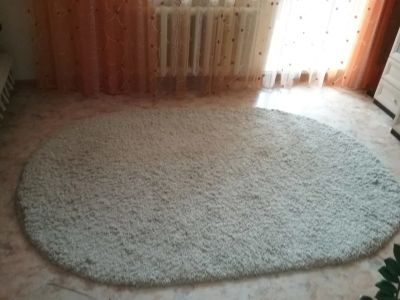 Лот: 16203360. Фото: 1. Ковер длинный ворс. Овальный... Ковры