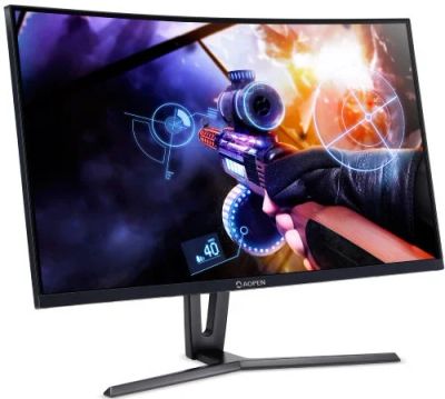Лот: 14231290. Фото: 1. Монитор 31.5" AOpen 32HC1QUR Curved... ЖК-мониторы