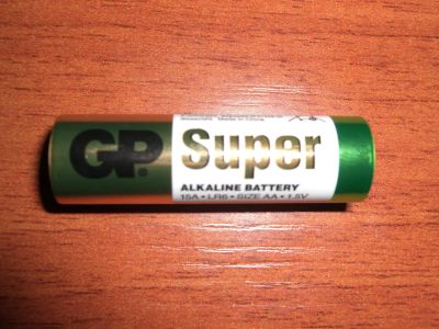 Лот: 7719988. Фото: 1. Батарейка GP Super alkaline АА. Батарейки, аккумуляторы, элементы питания