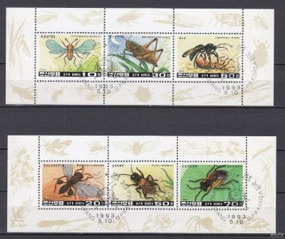Лот: 13270831. Фото: 1. КНДР 1993 г. 2 мл. Mi 3413-3418... Марки