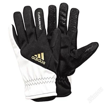 Лот: 2180666. Фото: 1. Зимние футбольные перчатки Adidas... Перчатки, варежки, митенки