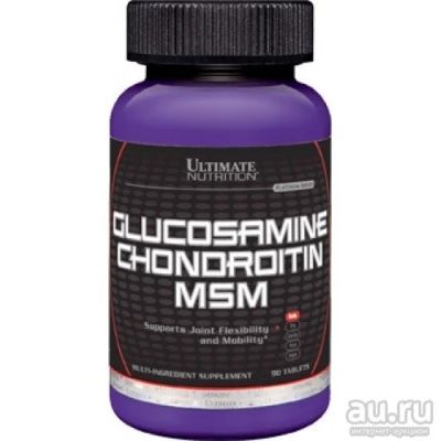Лот: 8851299. Фото: 1. Glucosamine & Chondroitin + MSM... Спортивное питание, витамины