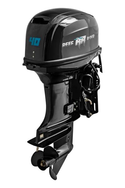 Лот: 25364820. Фото: 1. 2х-тактный лодочный мотор REEF... Лодочные моторы
