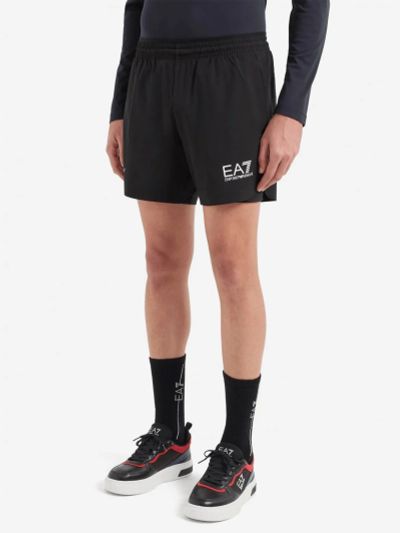 Лот: 24563160. Фото: 1. Шорты мужские EA7 Shorts, Черный. Шорты