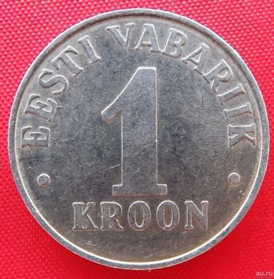 Лот: 4713727. Фото: 1. (№3578/LF) 1 крона 1993 (Эстония... Страны СНГ и Балтии