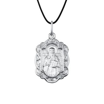Лот: 23845019. Фото: 1. Серебряная подвеска Икона. Другое (ювелирные изделия, бижутерия, часы)