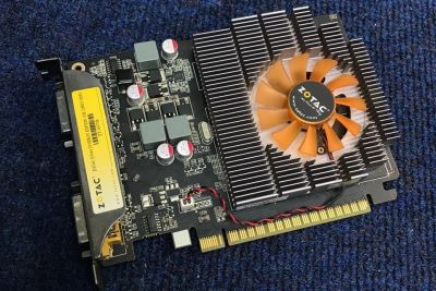 Лот: 11868318. Фото: 1. Видеокарта Zotac GT440 1GB DDR3... Видеокарты