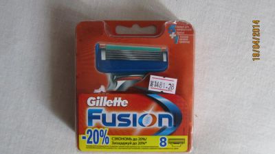 Лот: 3992292. Фото: 1. Сменные кассеты Gillette Fusion... Средства личной гигиены 