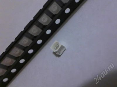 Лот: 572594. Фото: 1. синий светодиод SMD 3528 250шт. Светодиоды