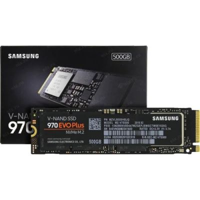Лот: 18802050. Фото: 1. Samsung 970 evo plus 500. SSD-накопители