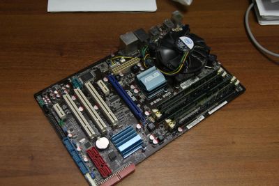 Лот: 5387163. Фото: 1. Комплект Core 2 Duo E8400 3.00... Компьютеры в сборе