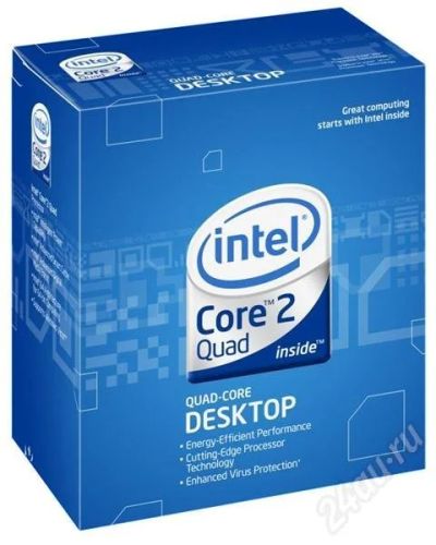 Лот: 447573. Фото: 1. Intel Core 2 Quad Q8300 2.50GHz... Процессоры