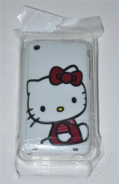 Лот: 2247827. Фото: 1. Жесткий чехол Hello Kitty для... Чехлы, бамперы
