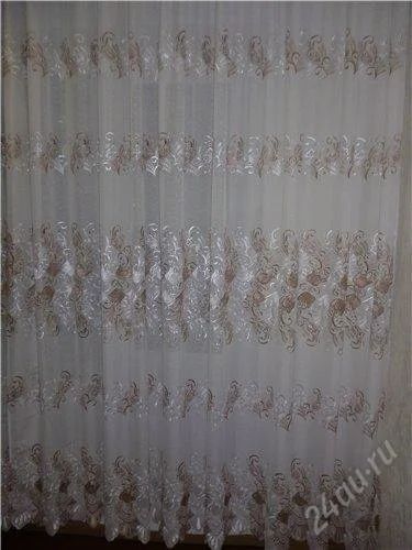 Лот: 1336532. Фото: 1. Тюль 5.80м*2.30м. Шторы, тюль