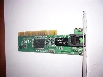 Лот: 432000. Фото: 1. Сетевая карта M-TEK H16106DFG... Сетевые карты