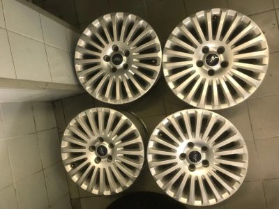 Лот: 14986056. Фото: 1. Диски Ford R16 + резина летняя. Диски