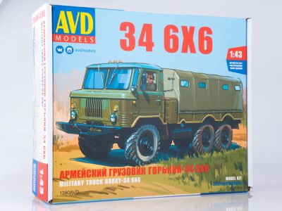 Лот: 13904974. Фото: 1. ГАЗ-34 6х6 обмен. Автомоделизм