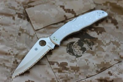Лот: 2098128. Фото: 1. Нож Spyderco Endura 4 Stainless... Ножи, топоры