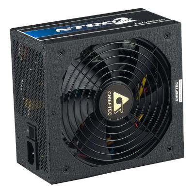 Лот: 8180447. Фото: 1. Блок питания 650w Chieftec NITRO... Корпуса, блоки питания