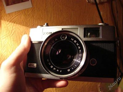 Лот: 2455245. Фото: 1. Konica Auto S-2 Hexanon 1.8/45mm. Плёночные дальномерные, шкальные
