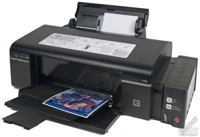 Лот: 16861832. Фото: 1. Принтер Epson L805 б/у в отличном... Струйные принтеры