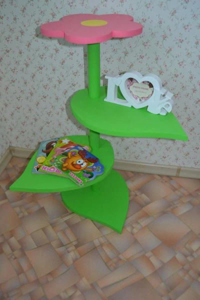 Лот: 7309061. Фото: 1. Полка-цветочек для детской комнаты. Шкафы, стеллажи, комоды