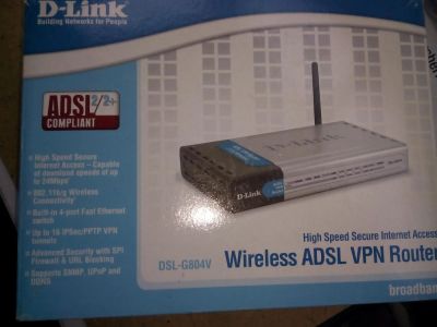 Лот: 6270197. Фото: 1. WiFi адаптер D-Link DSL-G804V. Маршрутизаторы (роутеры)