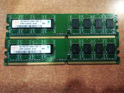 Лот: 12240995. Фото: 1. оперативная память DDR2 1Gb Hynix... Оперативная память