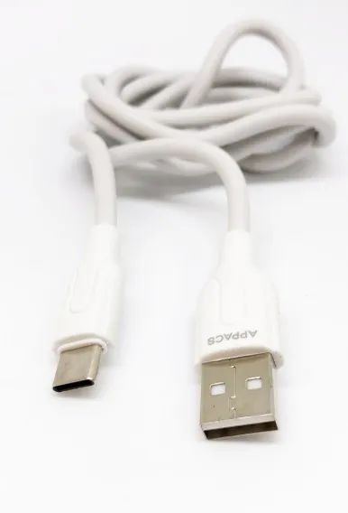 Лот: 18624259. Фото: 1. Кабель USB- Type-C APPACS AP03154a... Дата-кабели, переходники