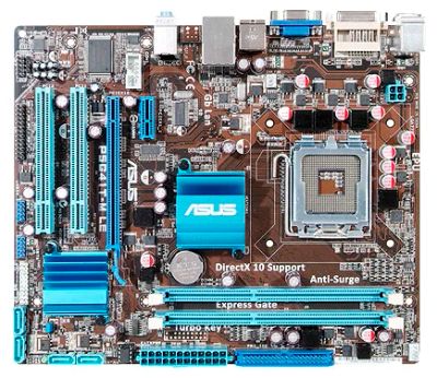 Лот: 6145635. Фото: 1. Материнская плата ASUS P5G41T-M... Материнские платы