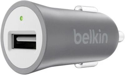 Лот: 24951921. Фото: 1. Автомобильное_З\У - USB_2.4A Belkin... Зарядные устройства, блоки питания, адаптеры сетевые для смартфонов
