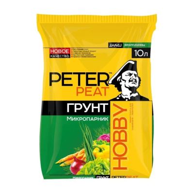 Лот: 24592452. Фото: 1. Грунт Hobby, микропарник, 10 л... Грунты, удобрения