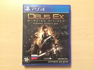 Лот: 11009314. Фото: 1. Deus Ex: Mankind Divided. Игры для консолей