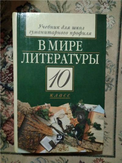 Лот: 10872349. Фото: 1. Учебник В мире литературы 10 класс. Для школы
