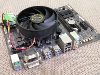 Лот: 18473067. Фото: 1. Gigabyte GA-B250M-D2V + Intel... Комплекты запчастей