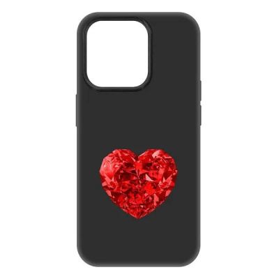 Лот: 25062373. Фото: 1. Чехол Krutoff Soft Case "Рубиновое... Чехлы, бамперы