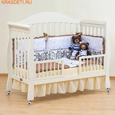 Лот: 10512114. Фото: 1. Кроватка Giovanni Bravo Ivory. Детские кровати и кроватки