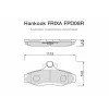 Лот: 14634768. Фото: 1. FPD08R \96245179\HANKOOK FRIXA... Запчасти