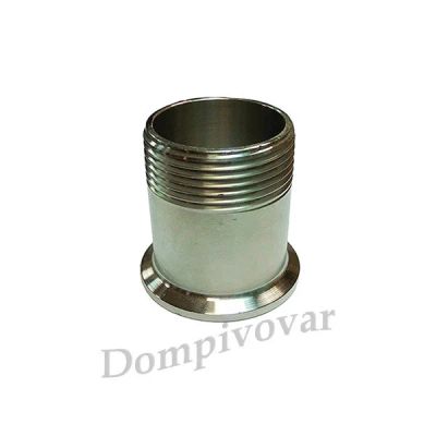 Лот: 15182612. Фото: 1. Переходник с клампа 1.5" (наруж... Дистилляторы бытовые и комплектующие