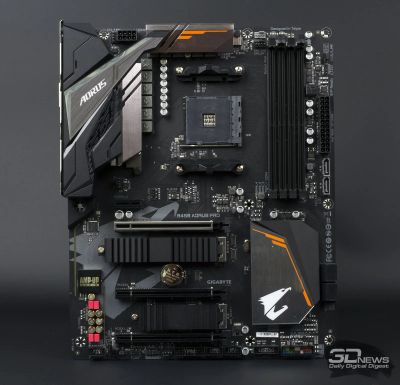 Лот: 17367179. Фото: 1. Крутая плата под AM4: Gigabyte... Материнские платы