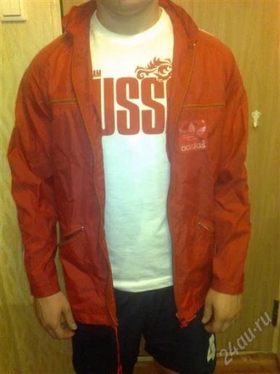 Лот: 2249588. Фото: 1. Куртка Adidas old school. Верхняя одежда
