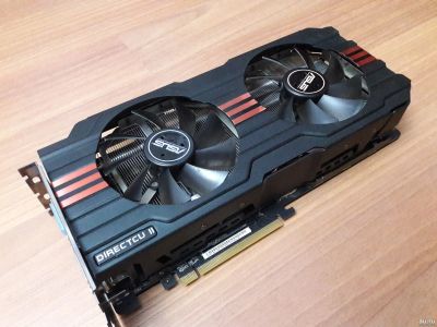 Лот: 15472010. Фото: 1. Видеокарта ASUS R9 280x 3гб. Видеокарты