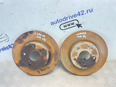 Лот: 25071953. Фото: 1. диски тормозные toyota corolla... Тормозная система
