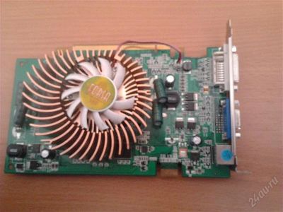 Лот: 2775648. Фото: 1. NVidia 9600gt. Видеокарты